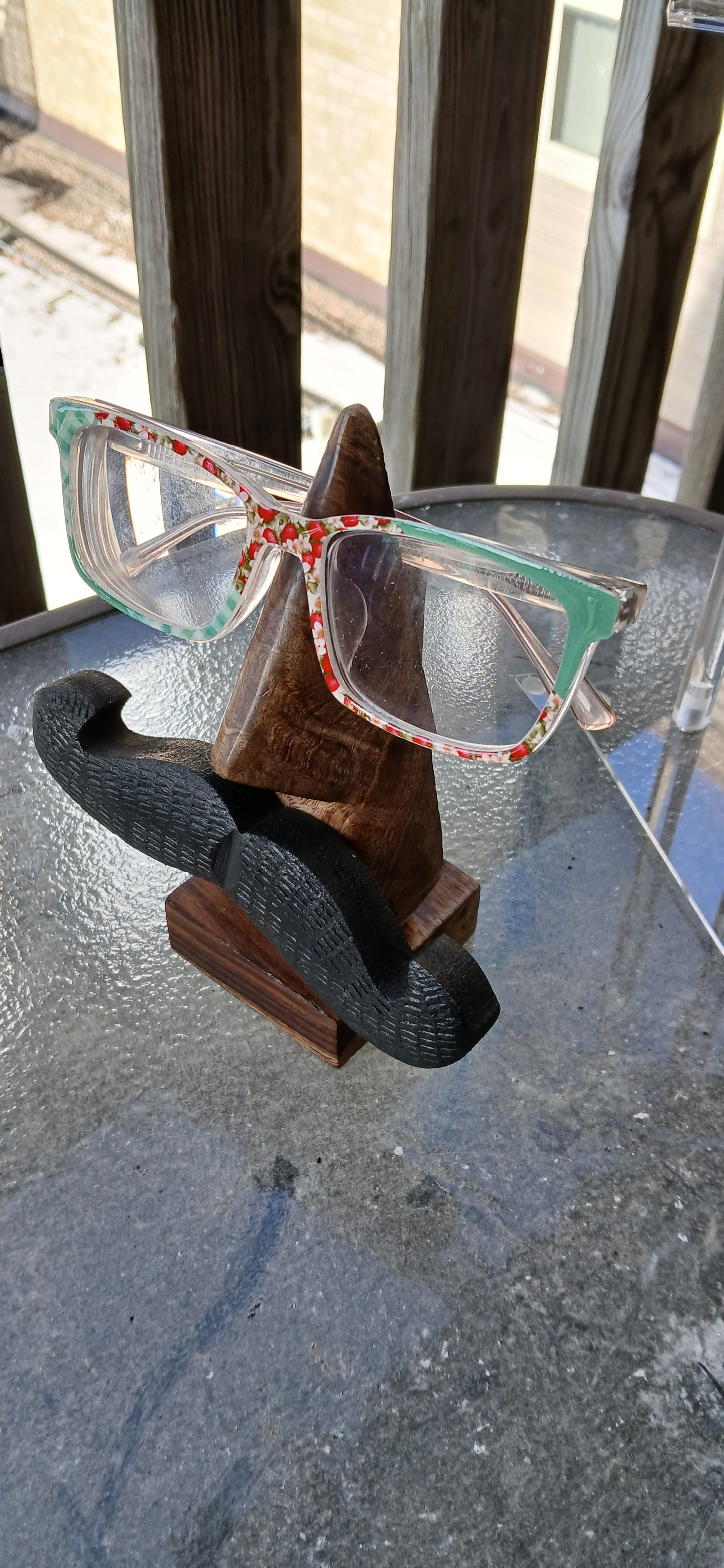 Strawberry green plaid asymmetrical design topper. Can be made in any style.