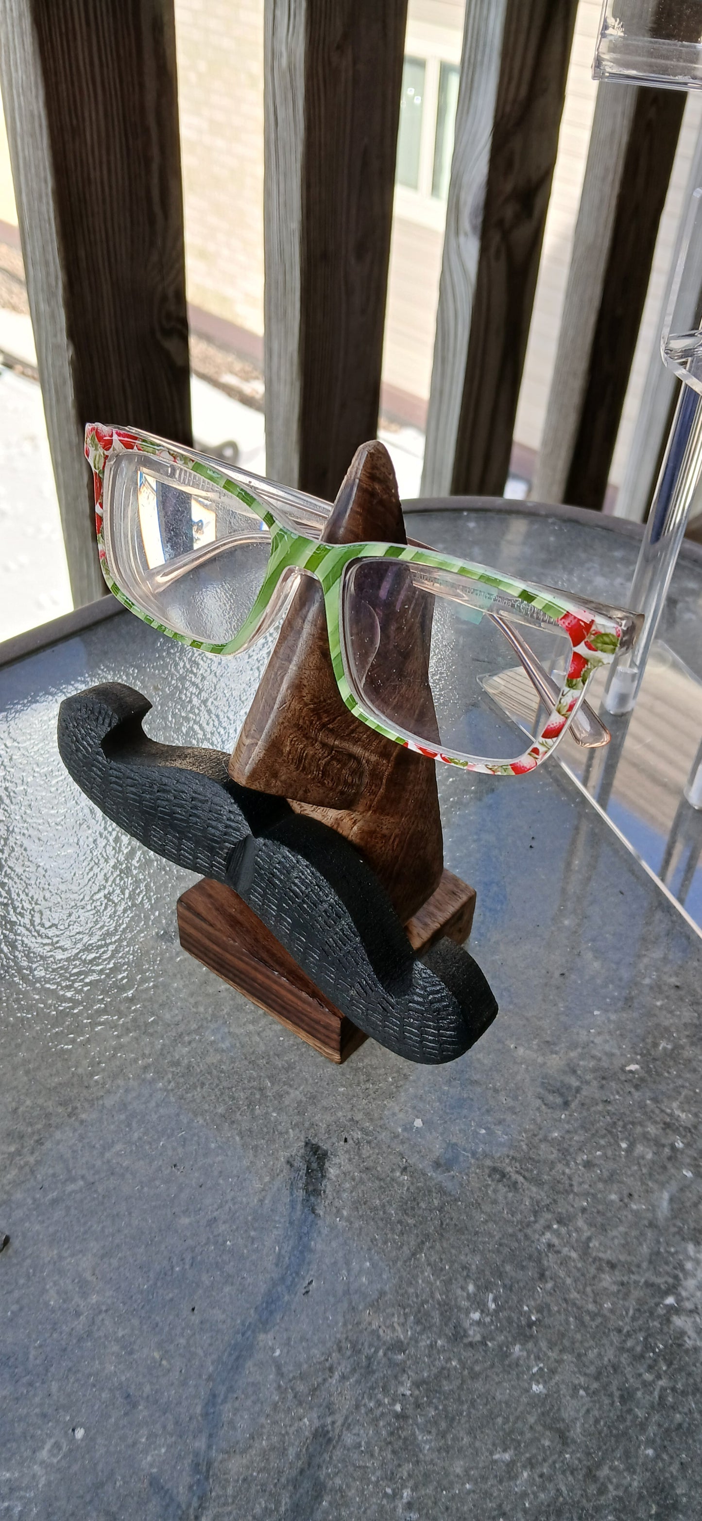 Strawberry green stripes topper. Can be made in any style.