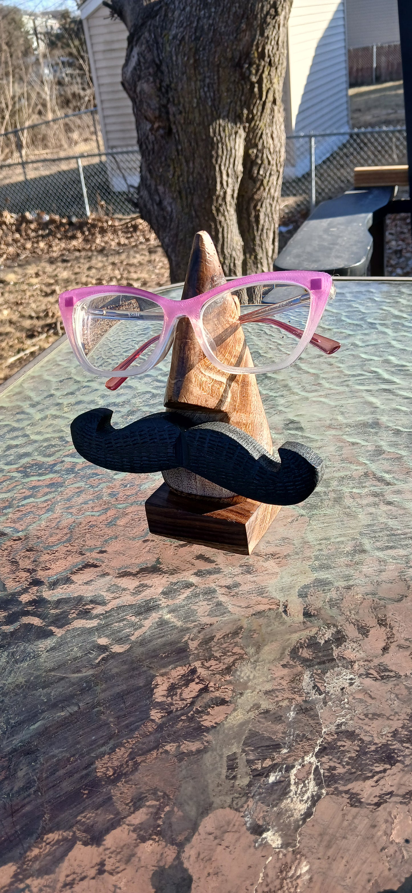 Transparent fade hot pink topper. Can be made in any style.
