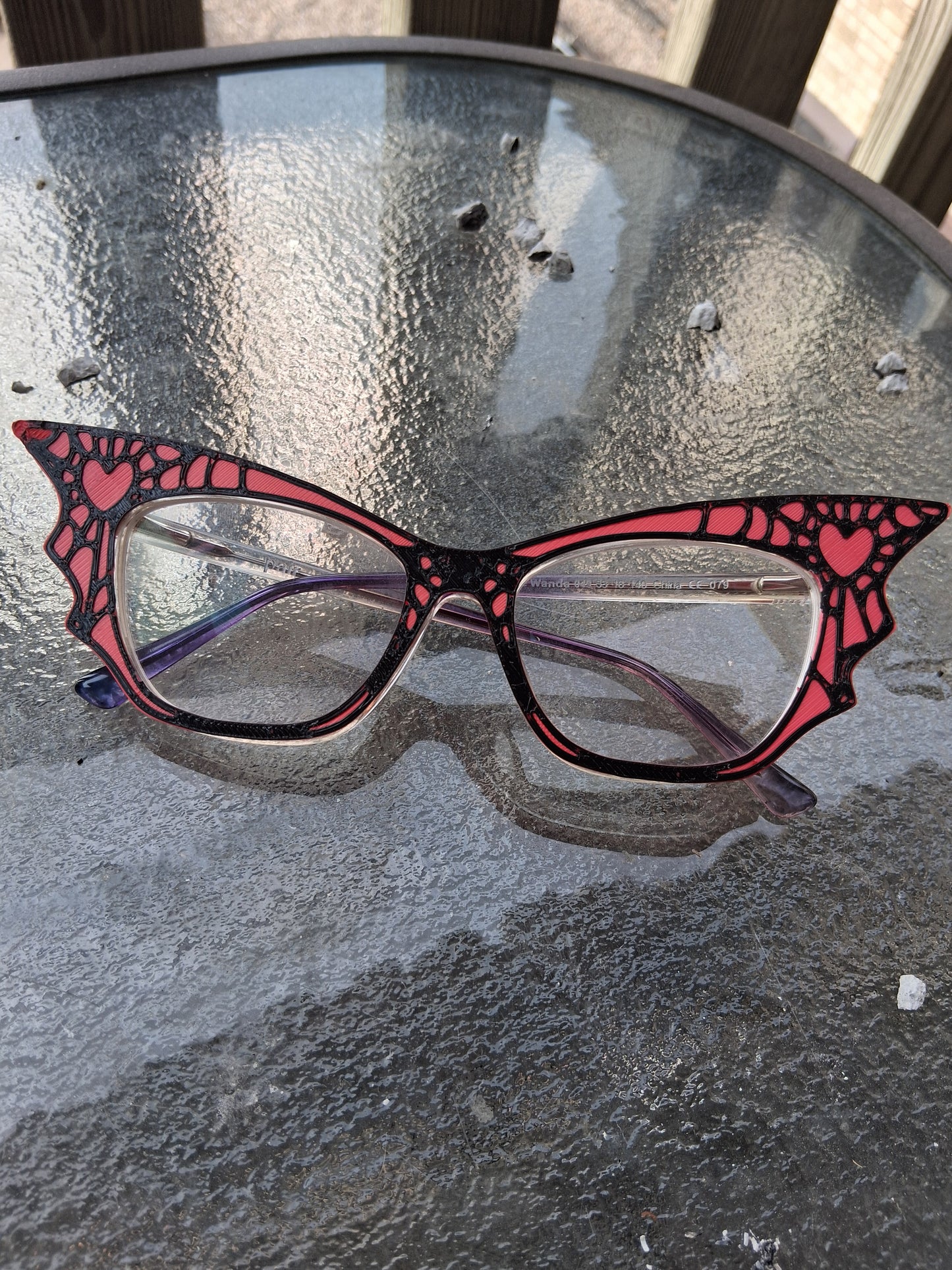 Spiderweb batwing red