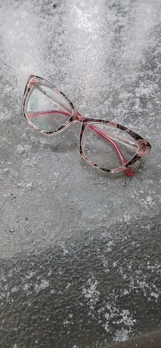 Transparent Stained glass peach roses topper Can be made in any style.