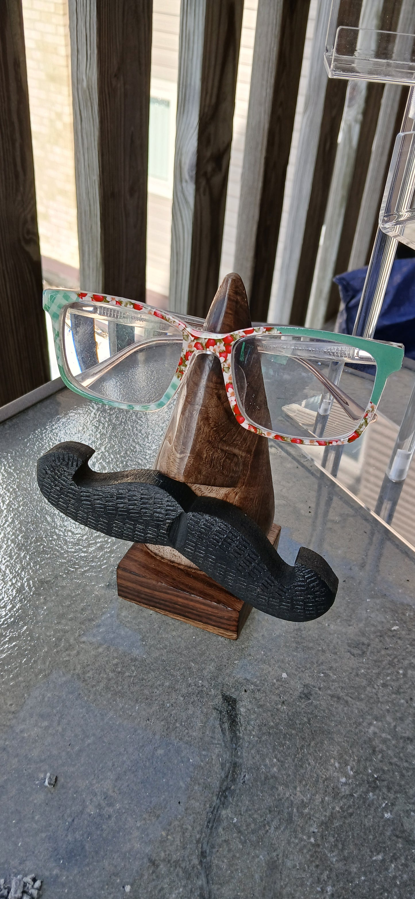 Strawberry green plaid asymmetrical design topper. Can be made in any style.