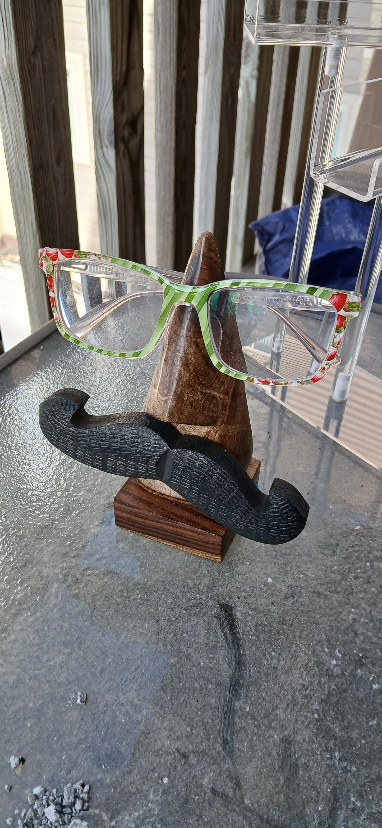 Strawberry green stripes topper. Can be made in any style.