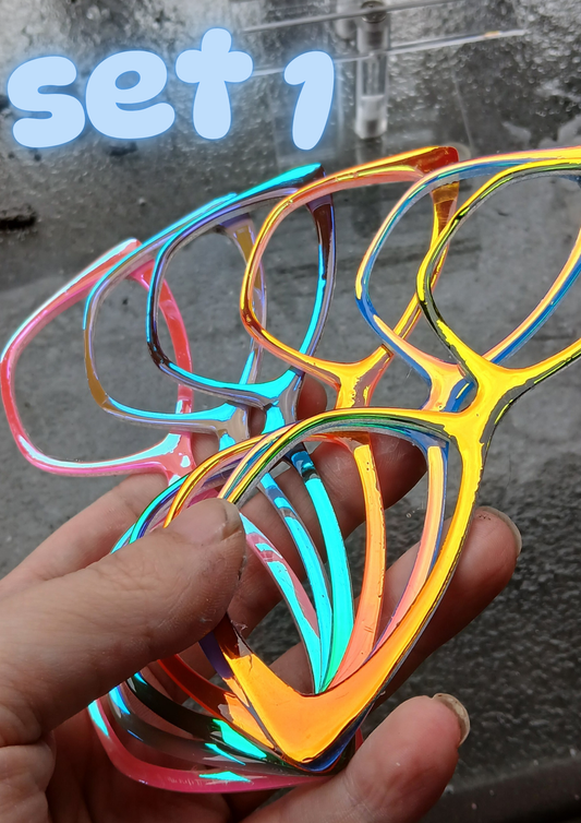 Opal colorshift set 1 bundle. Can be done in any topper style