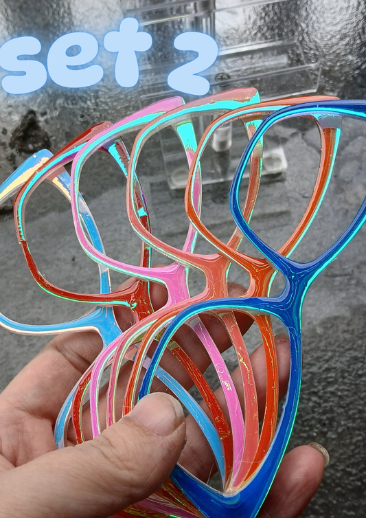 Opal colorshift set 2 bundle. Can be done in any topper style