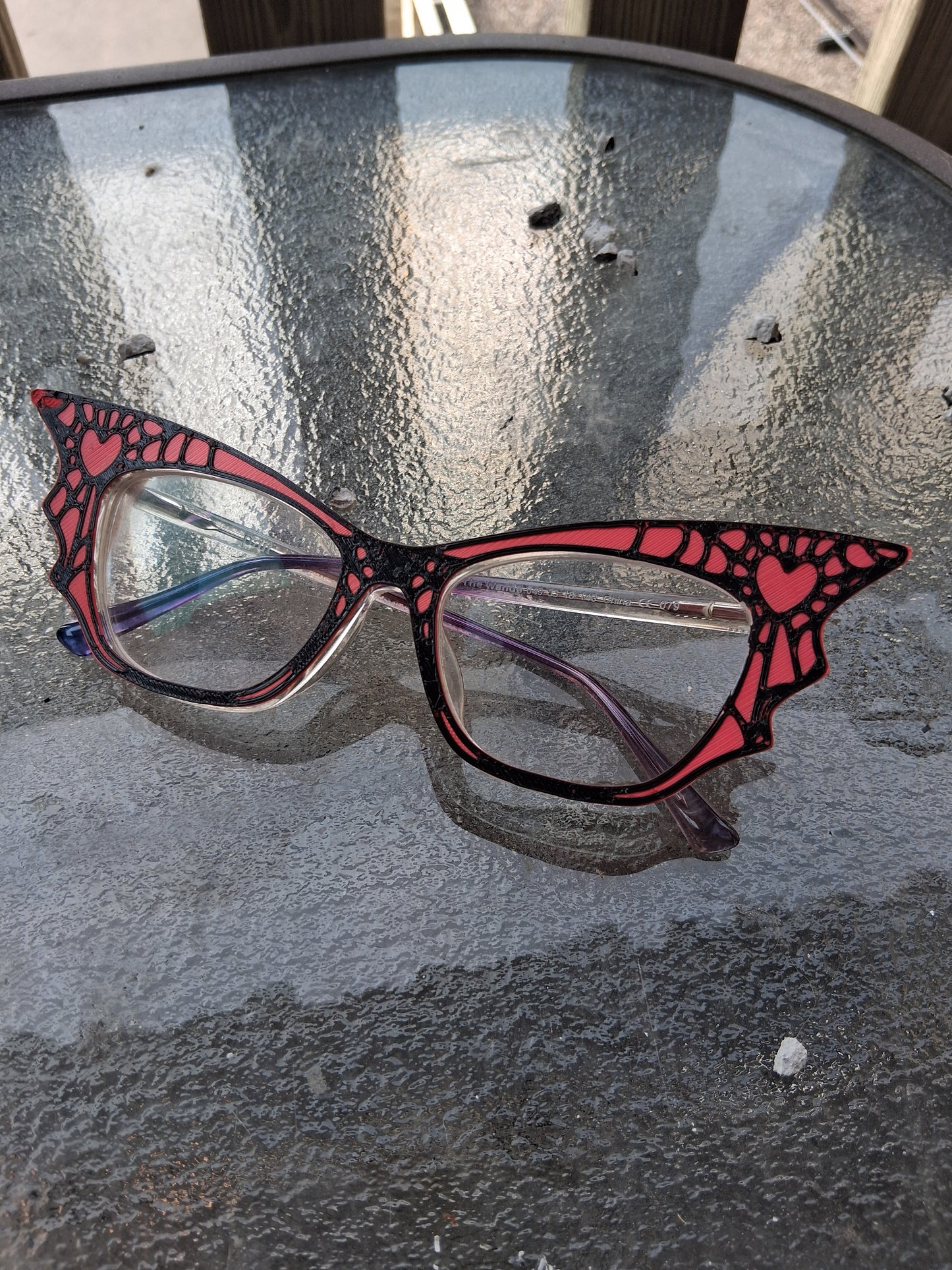 Spiderweb batwing red