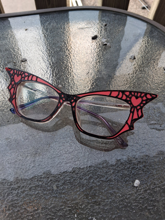 Spiderweb batwing red